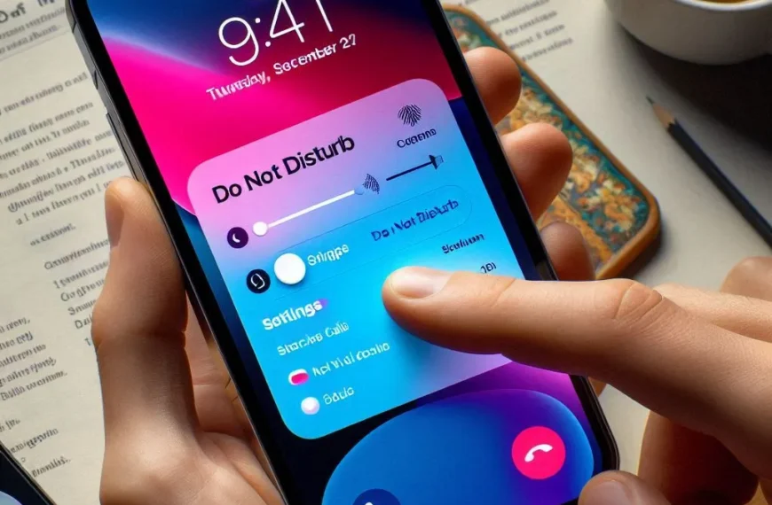 how to quickly set do not disturb on iphone 14