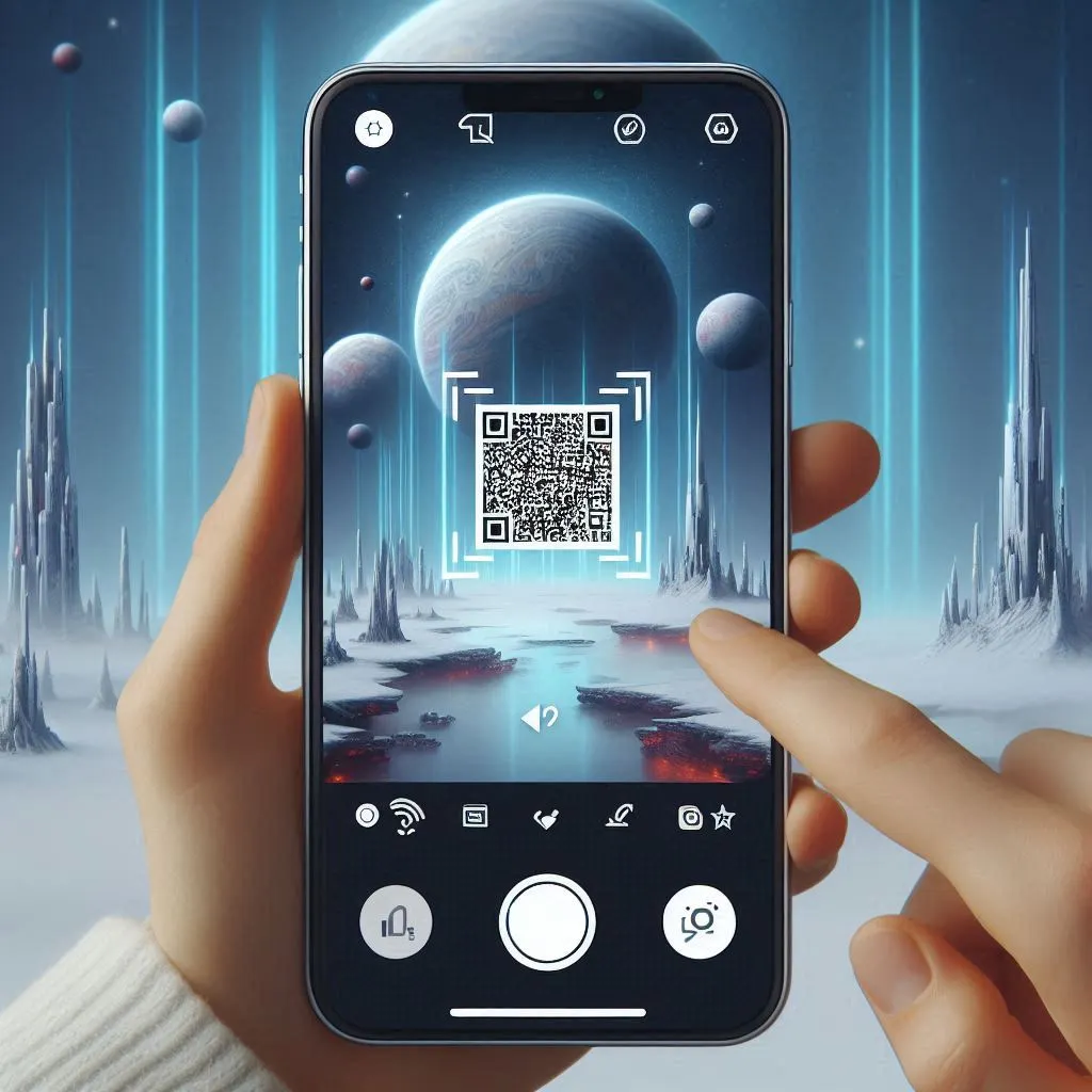 how to scan a qr code from image or screenshot on iphone 14