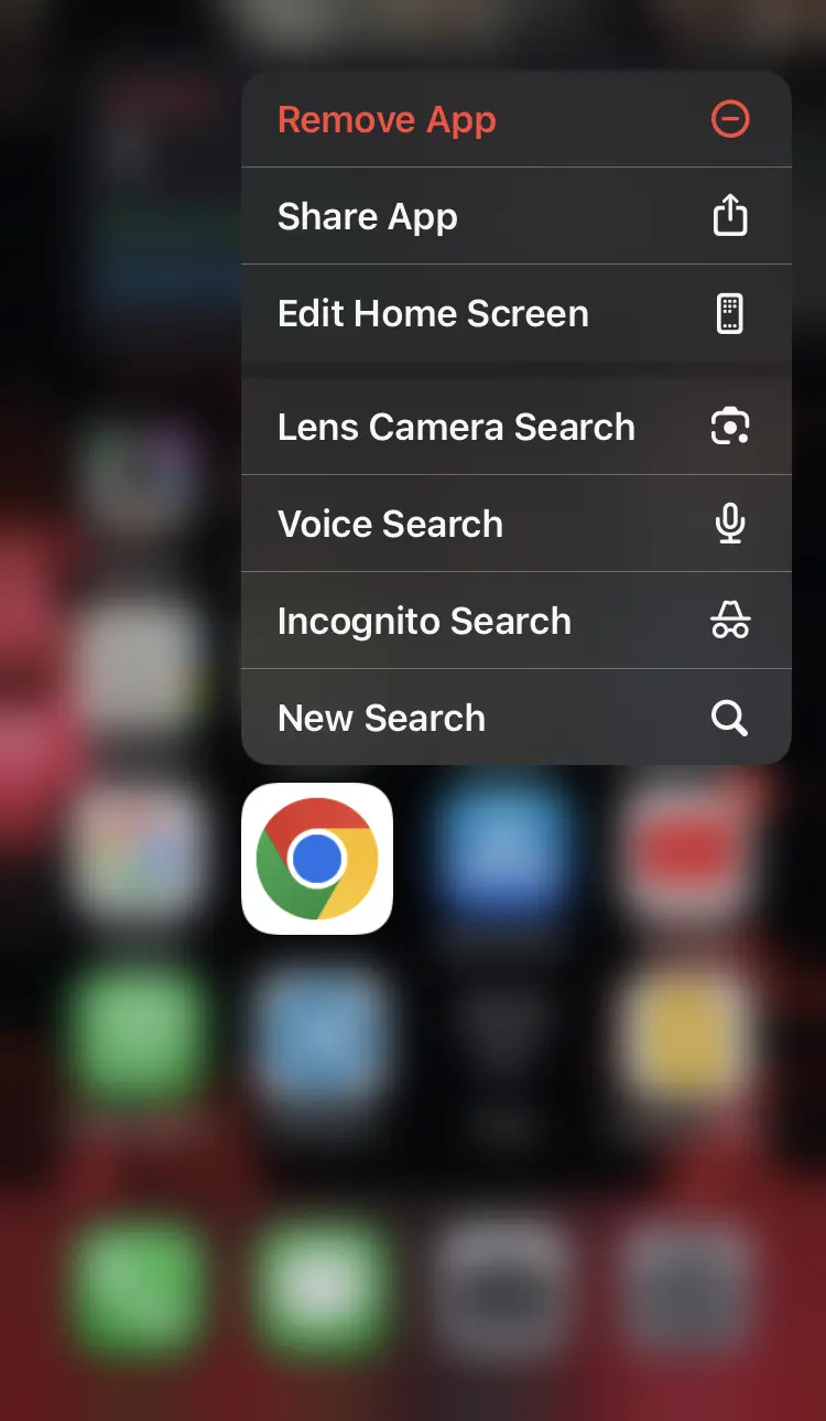 select the lens camera search