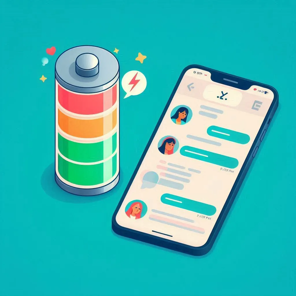 why is message app draining battery on iphone 14