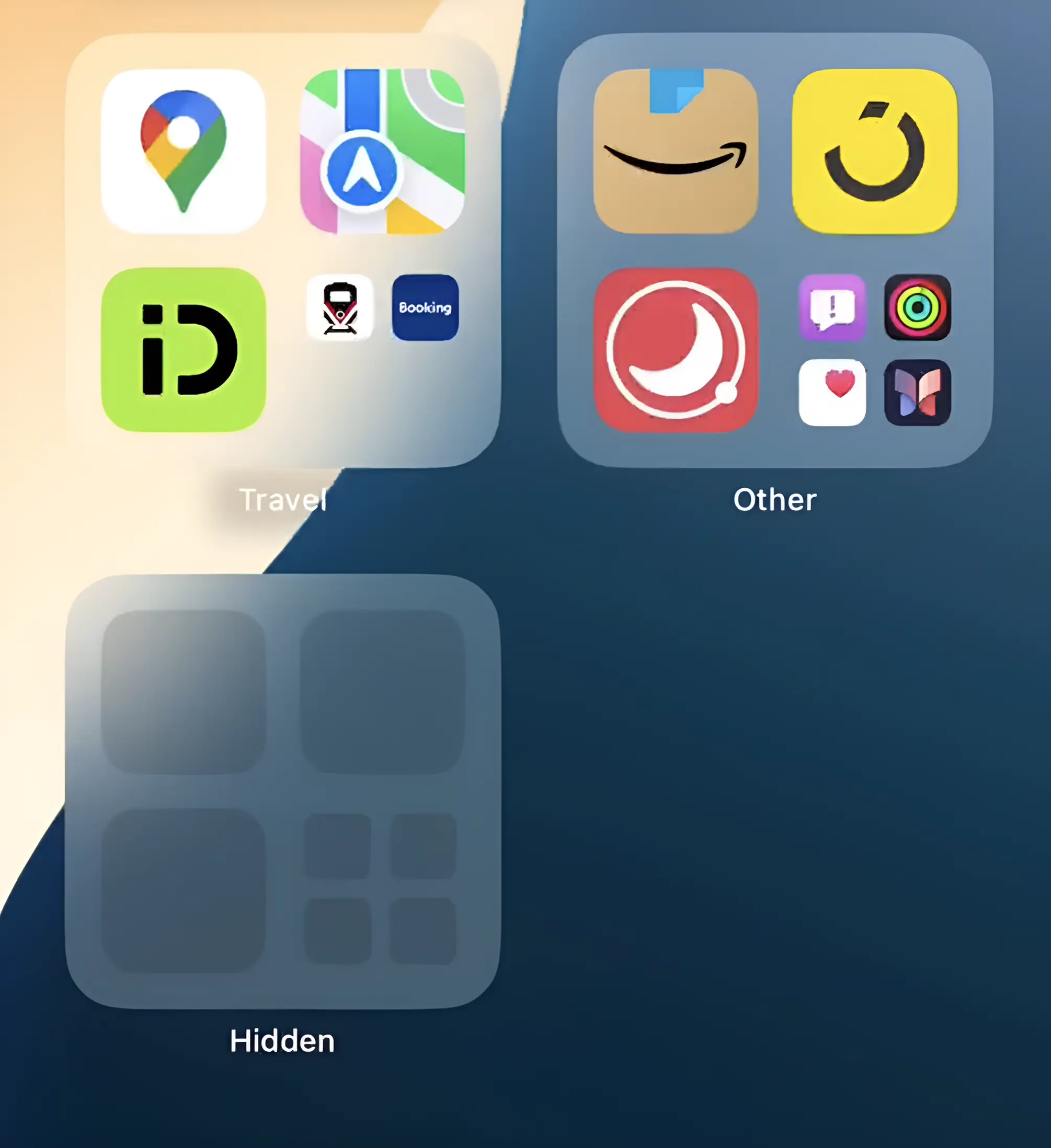 Upgrade Hidden Folder in ios 18 beta 4