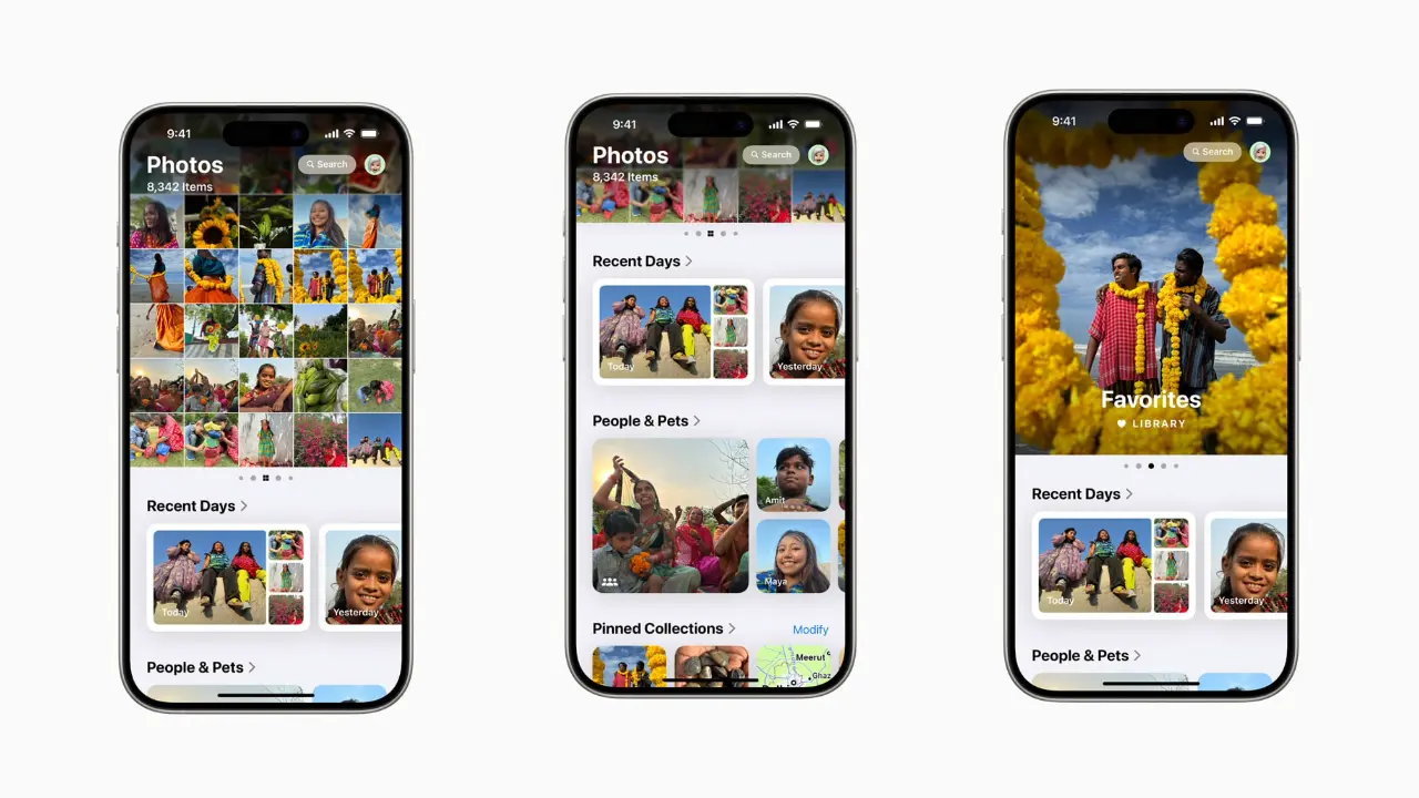 biggest ever redesign for photo library in ios 18