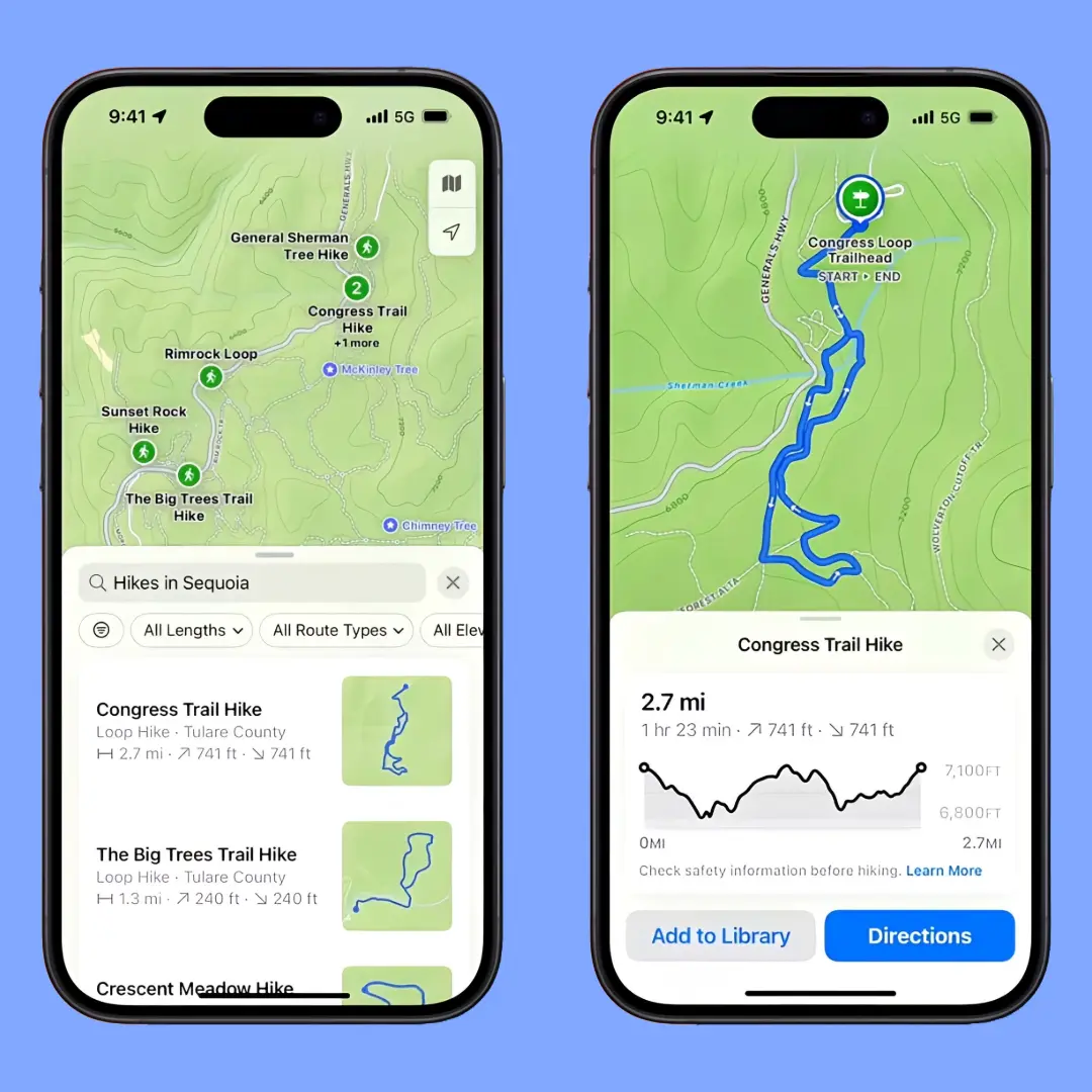 improvement of apple maps in ios 18 public beta