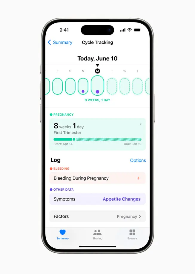 introduced new feature of Health app in ios 18